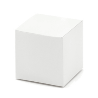 caja de regalo 5x5 blanca