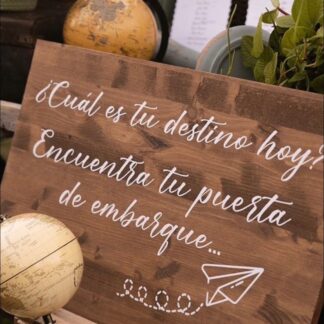 Carteles para boda