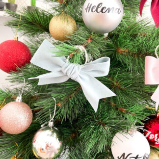 lazada azul árbol de navidad
