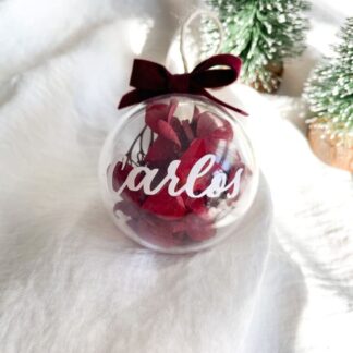 bola navidad garden burdeos
